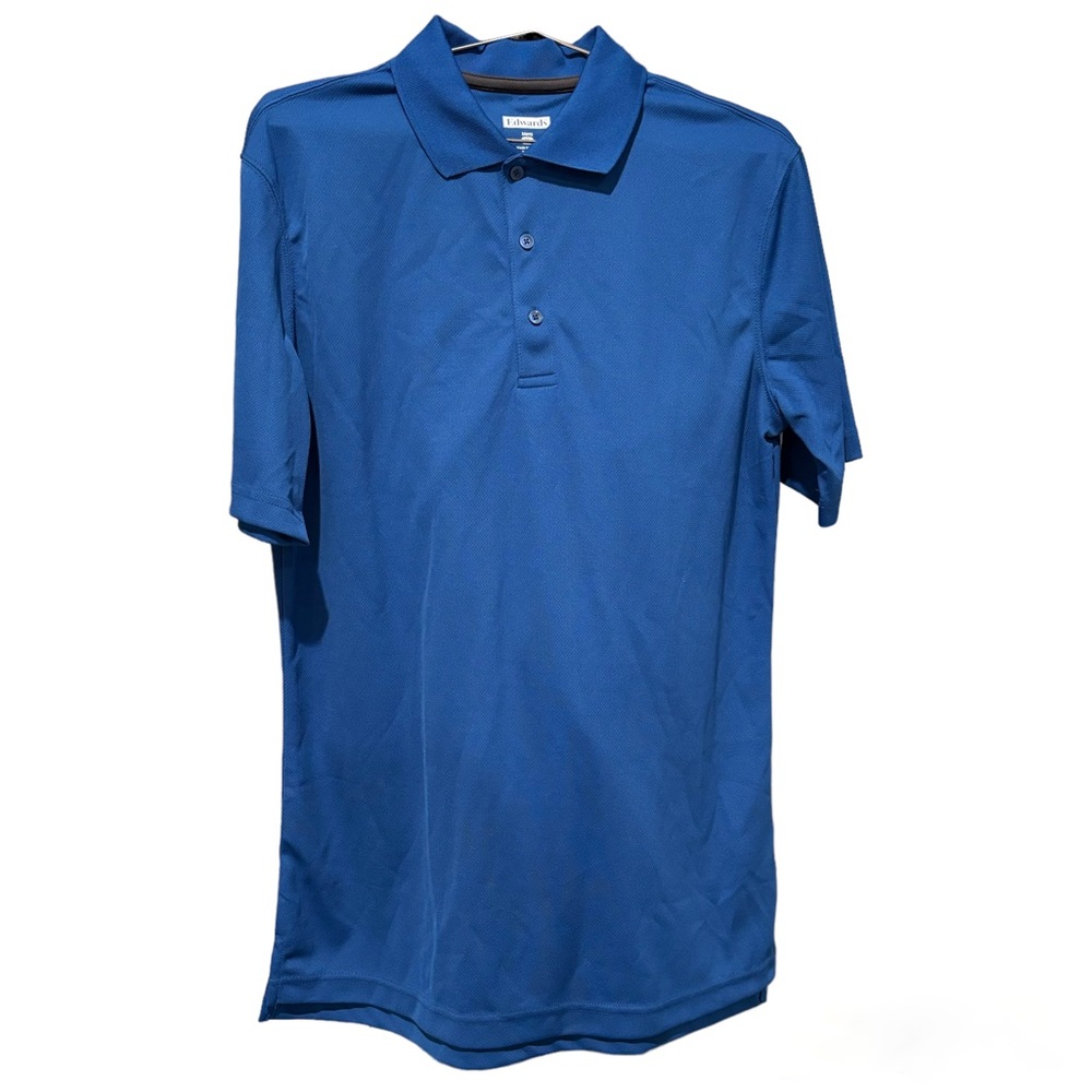 NWOT Edward's men Royal blue polo shirt Size Medium